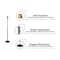 Pyle Universal Microphone Stand - Mic Mount Holder, Height Adjustable PMKS40 - alternate 2